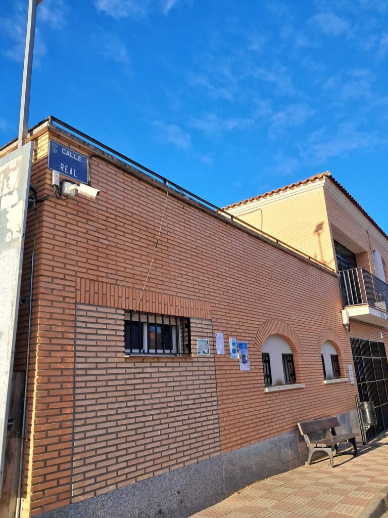 Cámara de videovigilancia en la calle Real de Maqueda